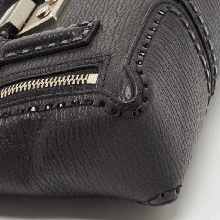 Pre Owned 3.1 Phillip Lim Black Leather Mini Whipstitch Pashli Satchel
