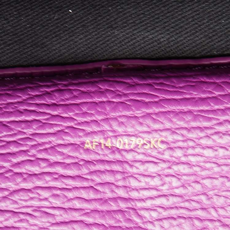Pre Owned 3.1 Phillip Lim Purple Leather Pashli Medium Satchel