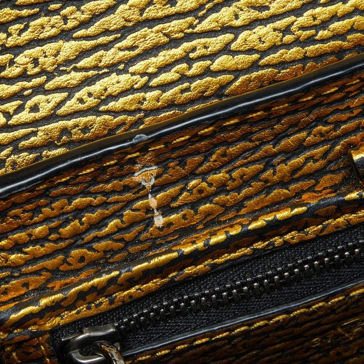 Pre Owned 3.1 Phillip Lim Gold Leather Mini Pashli Satchel