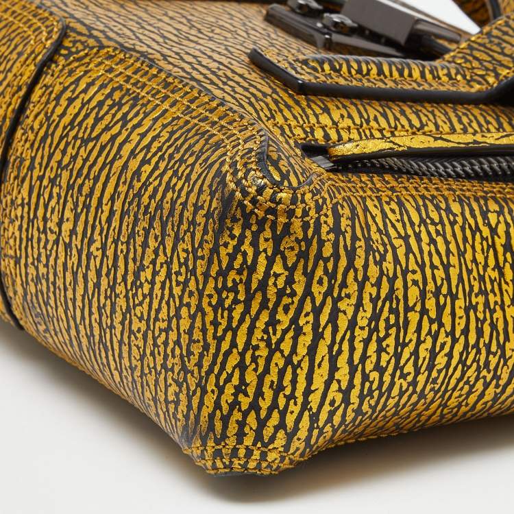 Pre Owned 3.1 Phillip Lim Gold Leather Mini Pashli Satchel