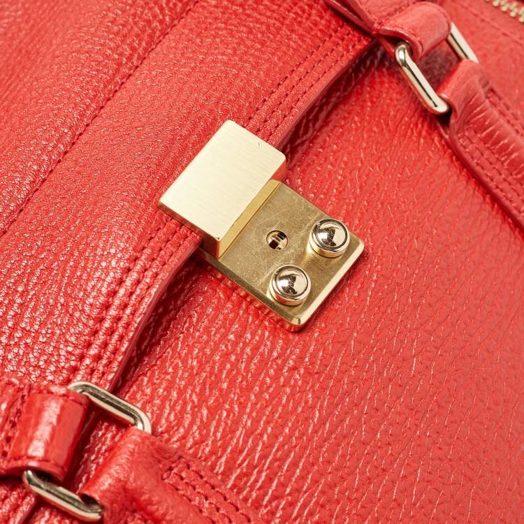 Pre Owned 3.1 Phillip Lim Red Leather Large Pashli Satchel