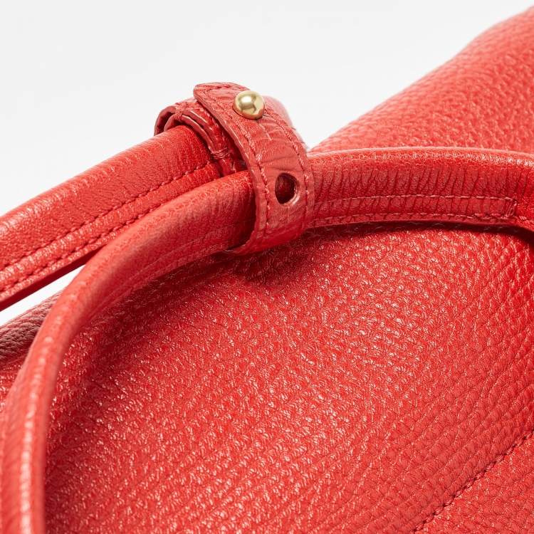 Pre Owned 3.1 Phillip Lim Red Leather Large Pashli Satchel