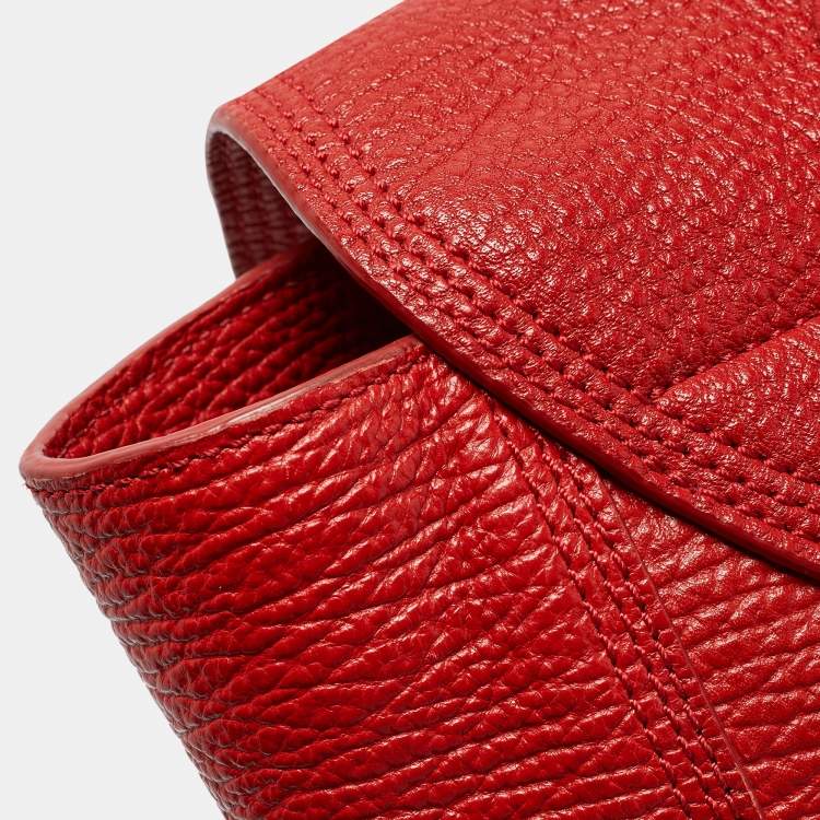 Pre Owned 3.1 Phillip Lim Red Leather Large Pashli Satchel