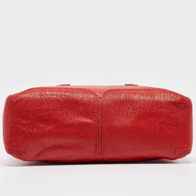 Pre Owned 3.1 Phillip Lim Red Leather Large Pashli Satchel