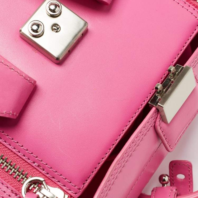 Pre Owned 3.1 Phillip Lim Pink Leather Mini Pashli Satchel