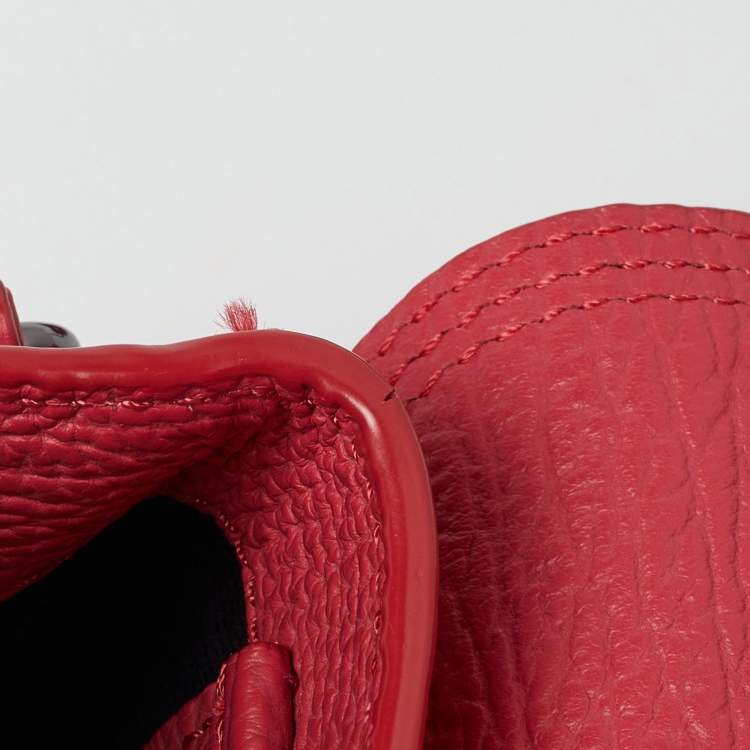 Pre Owned 3.1 Phillip Lim Red Leather Pashli Medium Satchel