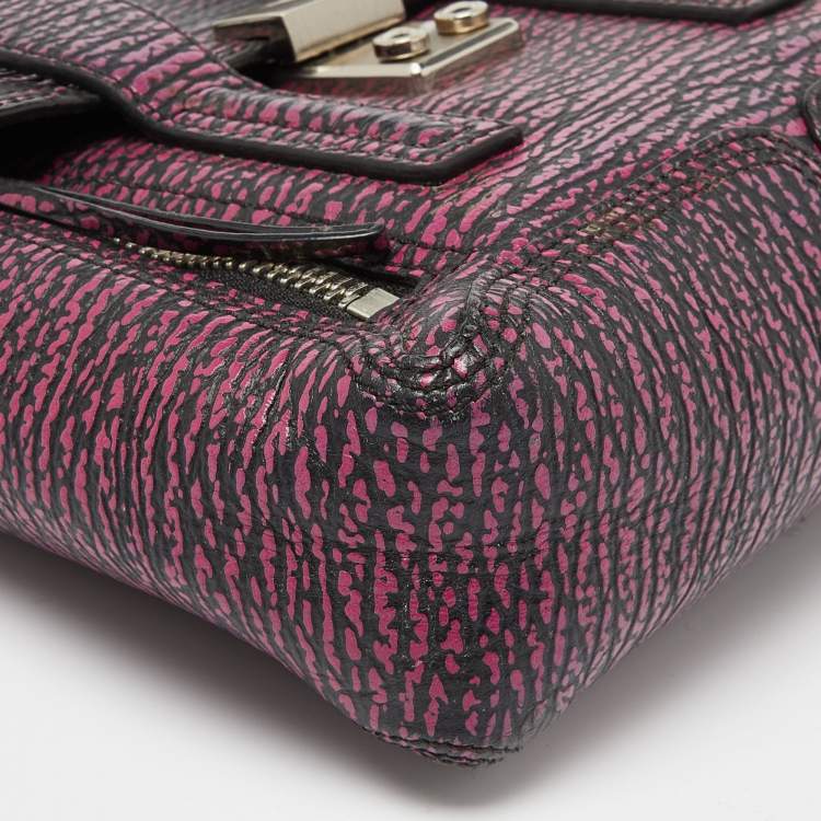 Pre Owned 3.1 Phillip Lim Purple Leather Mini Pashli Satchel