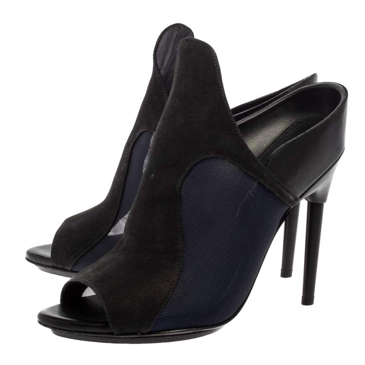 Pre Owned 3.1 Phillip Lim Suede, Leather, And Mesh Aria Sandal Size 35    