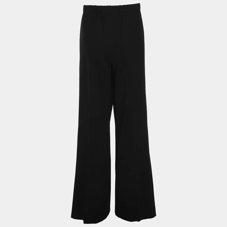 Pre Owned Basler Black Jersey Trousers XXL