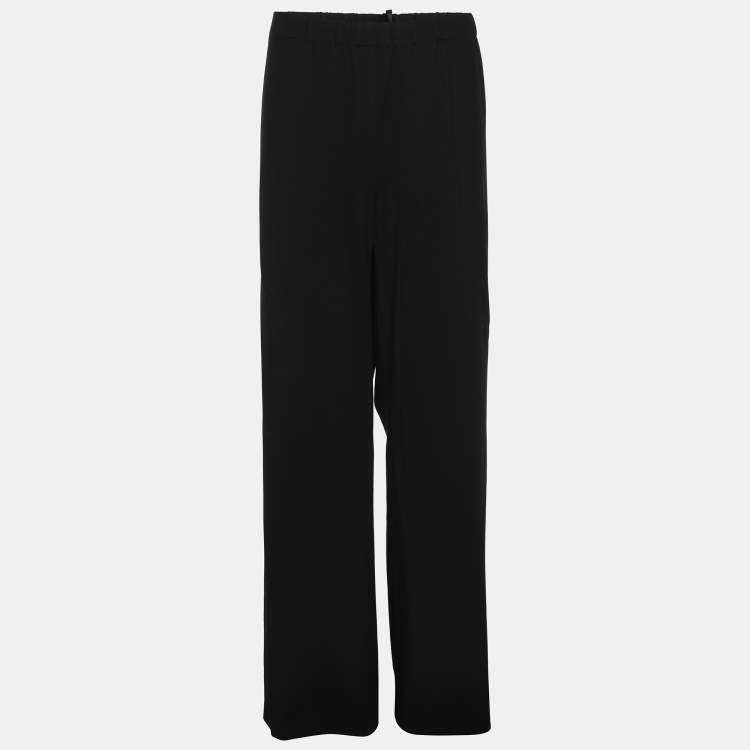 Pre Owned Basler Black Jersey Trousers XXL