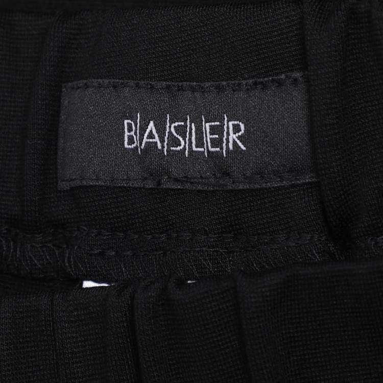 Pre Owned Basler Black Jersey Trousers XXL