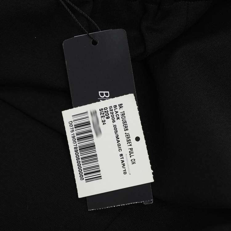 Pre Owned Basler Black Jersey Trousers XXL