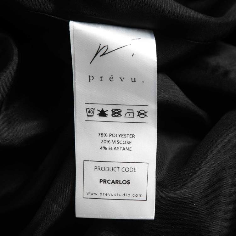 Pre Owned Prevu Brown Oversized Blazer M