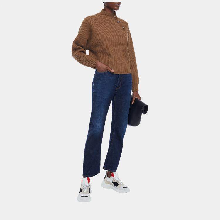 Pre Owned Acne Studios Cotton Straight Leg Jeans 27W-32L