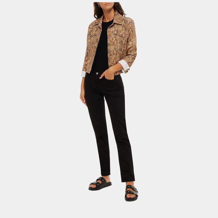 Pre Owned Acne Studios Cotton Straight Leg Jeans 27W-32L