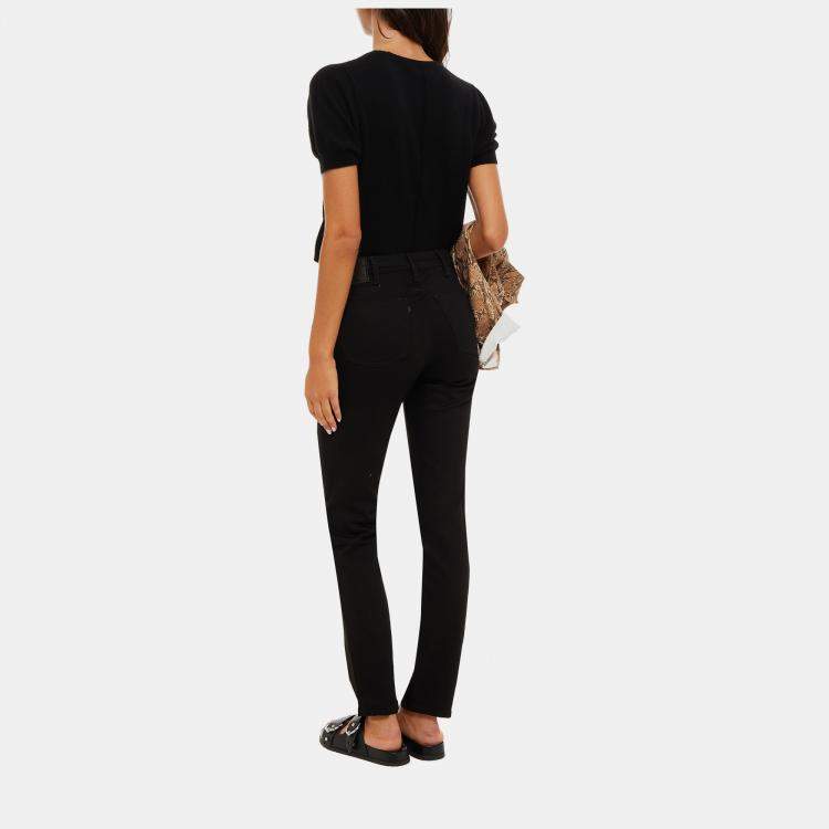 Pre Owned Acne Studios Cotton Straight Leg Jeans 27W-32L