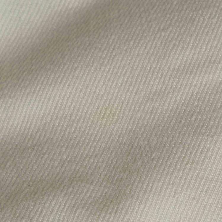 Pre Owned Acne Studios White Denim Distressed Jeans S