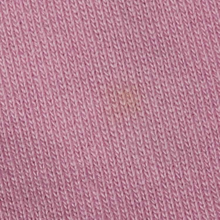 Pre Owned Acne Studios Pink Cotton Knit Long Sleeve Hoodie XXS