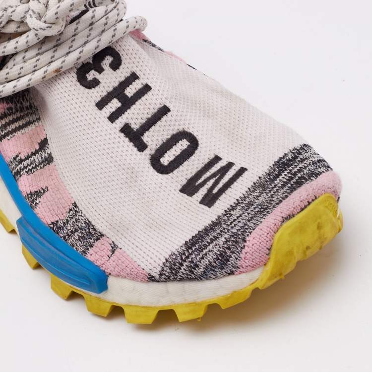 Pre Owned Adidas By Raf Simons Multicolor Knit Fabric Mother L4ND Sneakers Size 37.5