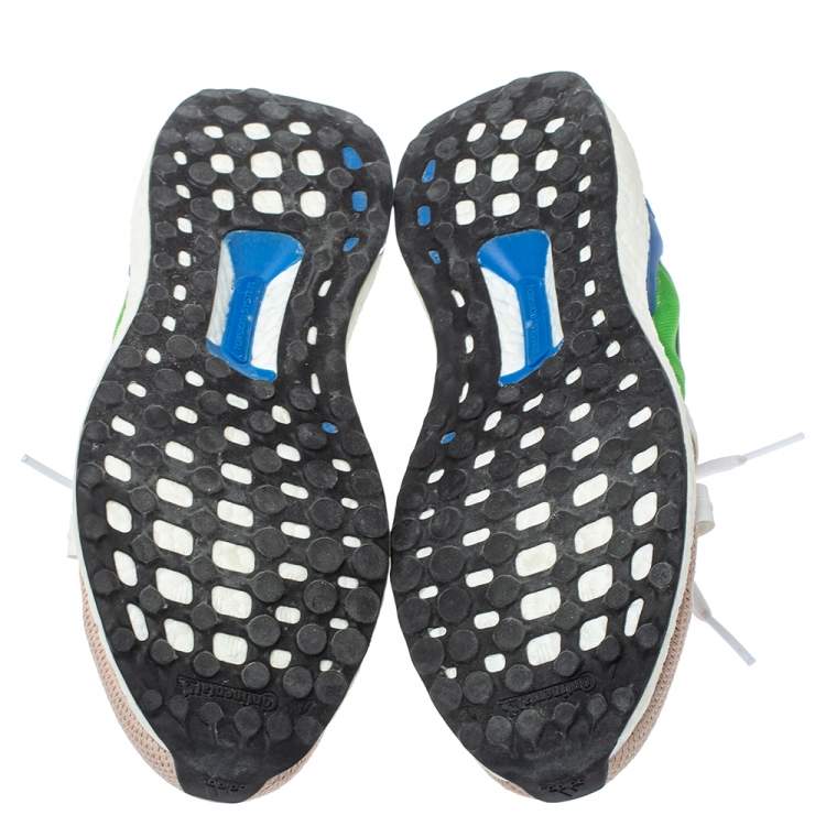 Pre Owned Adidas by Stella Mccartney Multicolor Fabric Low Top Sneakers Size 38.5