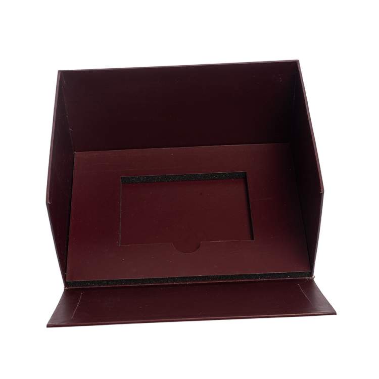 Pre Owned Aigner Burgundy Leather Card Holder
