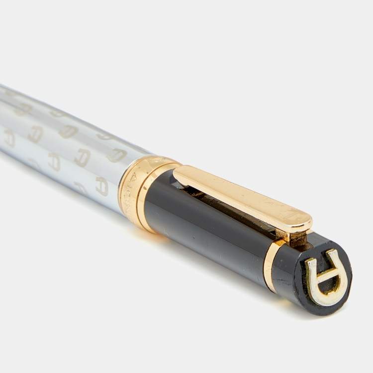 مملوكة مسبقًا Aigner Two Tone Metal Ballpoint Pen