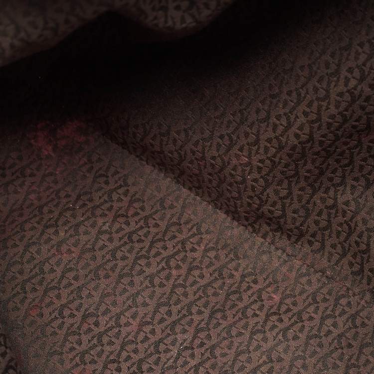 Pre Owned Aigner Choco Brown Rabbit Fur Laptop Sleeve