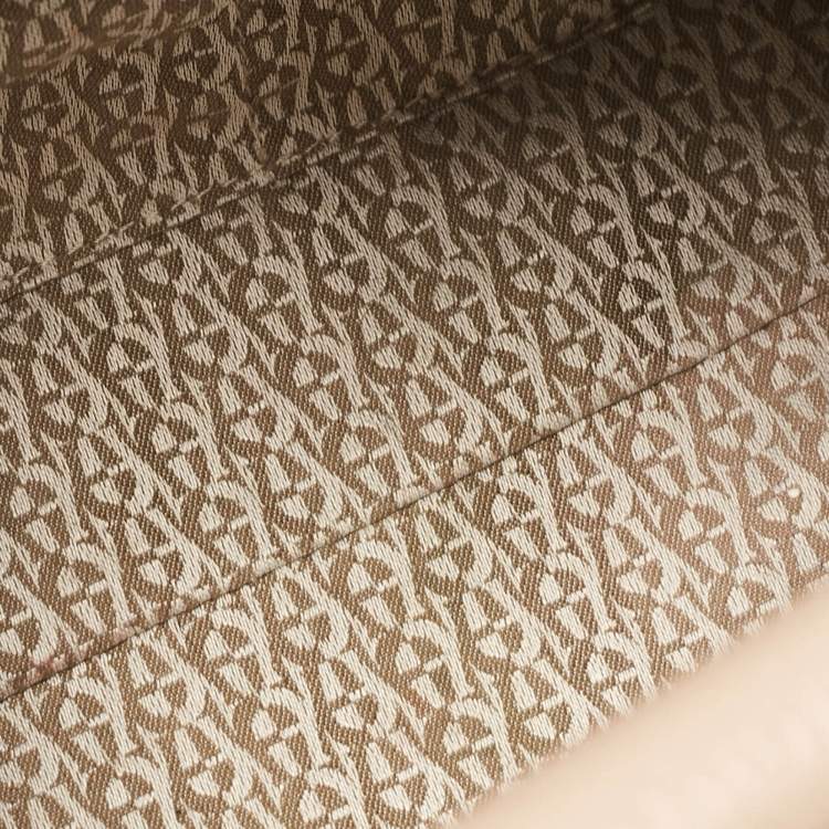 Pre Owned Aigner Beige Leather Top Handle Bag