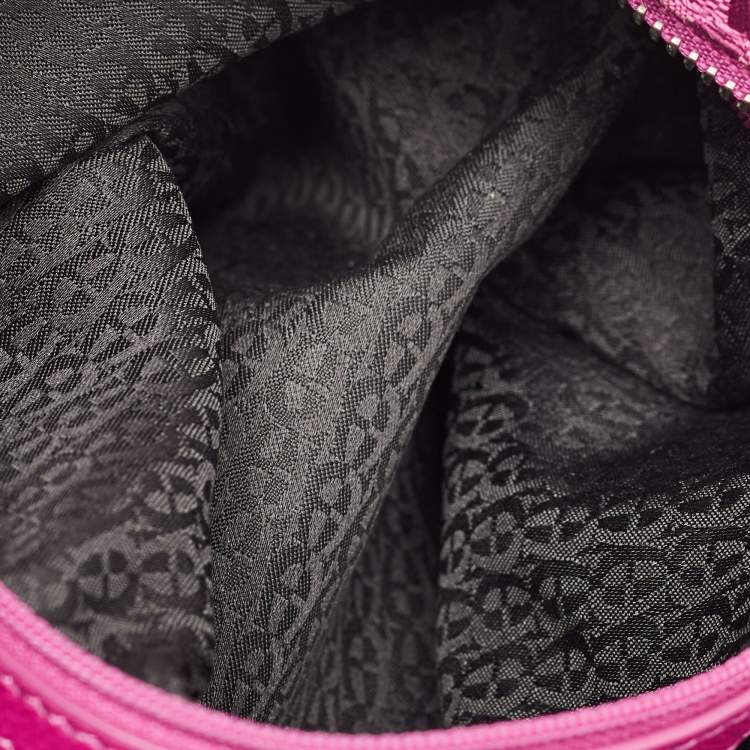 Pre Owned حقيبة يد  توتس أيغنر فوشيا نايلون بسحاب علوي