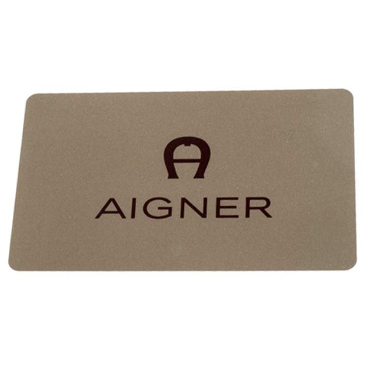 Pre Owned Aigner Metallic Gold Leather Satchel