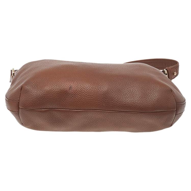Pre Owned Aigner Brown Leather Hobo