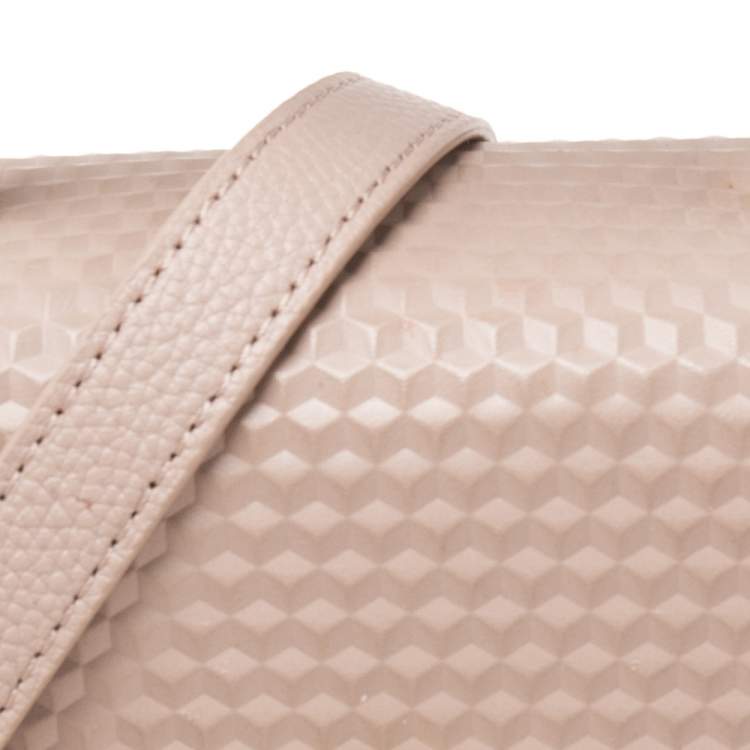 Pre Owned Aigner Pink Leather Genoveva Top Handle Bag