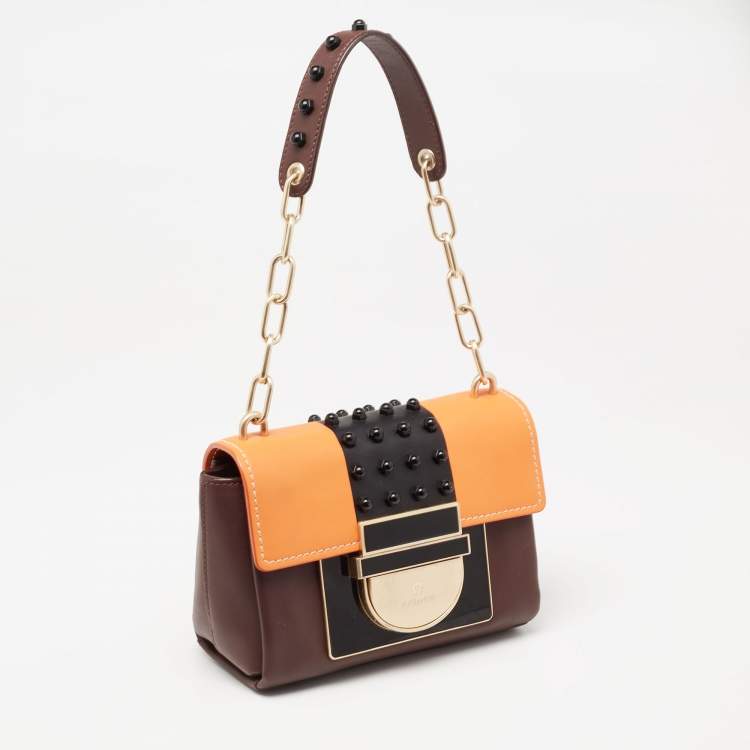 مملوكة مسبقًا Aigner Multicolour Leather Candice Shoulder Bag