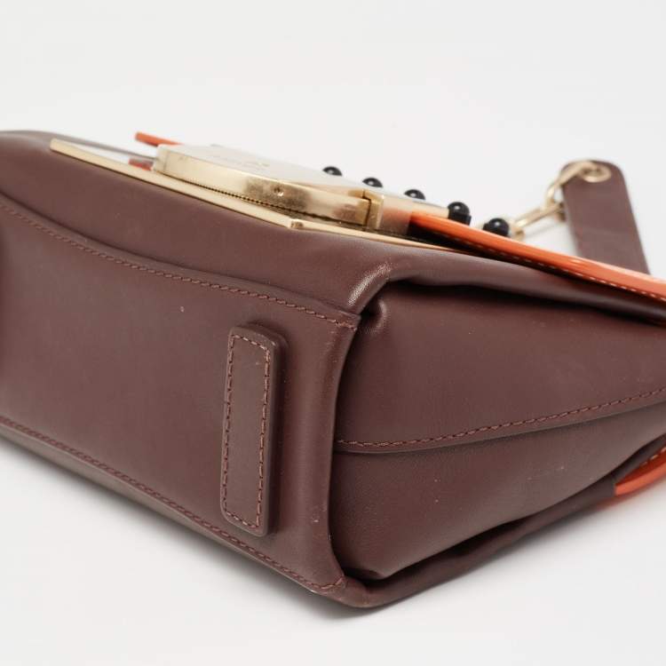 مملوكة مسبقًا Aigner Multicolour Leather Candice Shoulder Bag