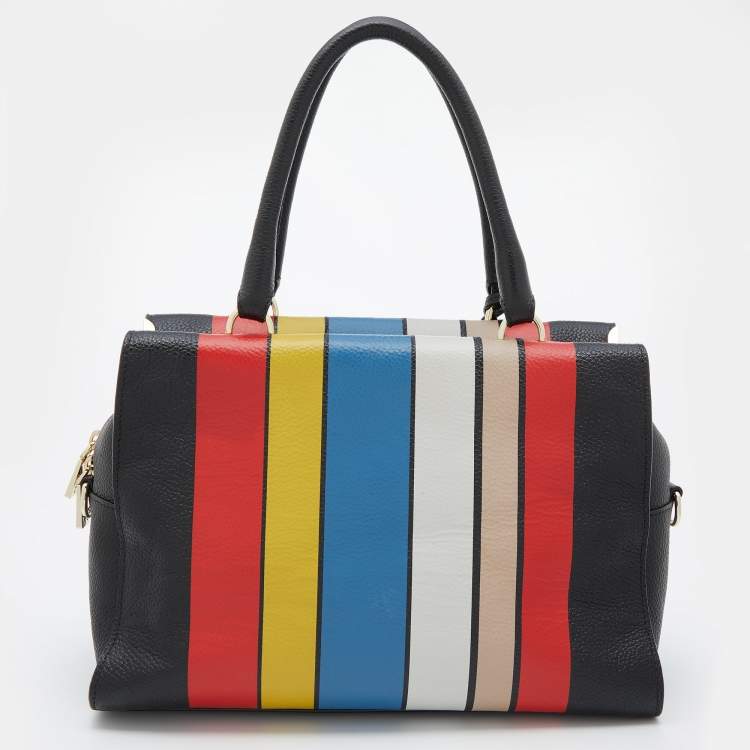 Pre Owned Aigner Multicolour Leather Kaia Dada Tote