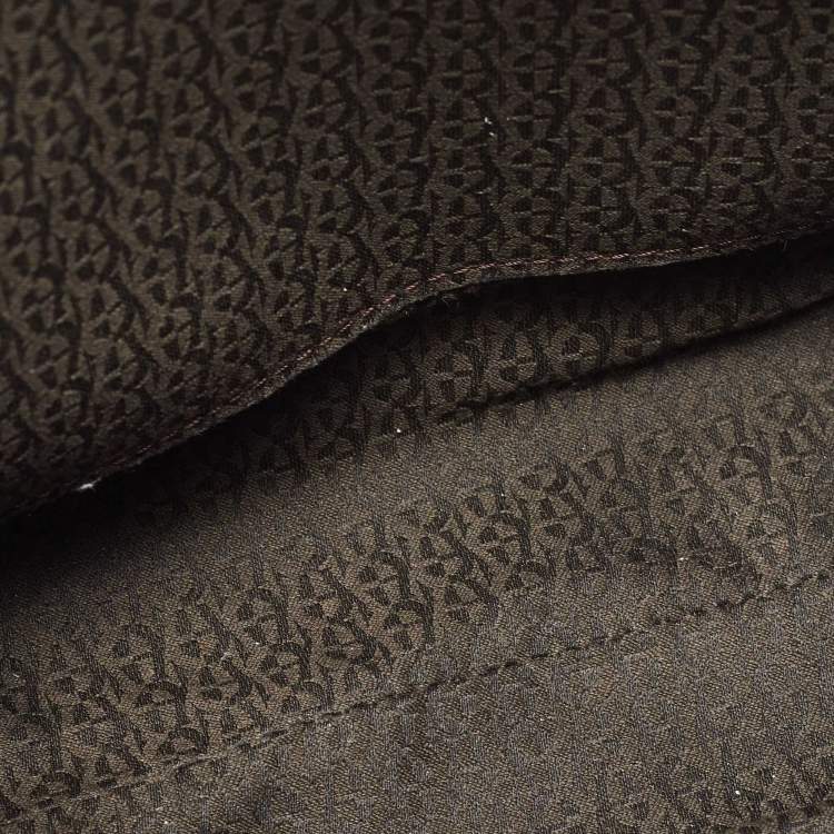 Pre Owned Aigner Burgundy Leather Cybill Tote