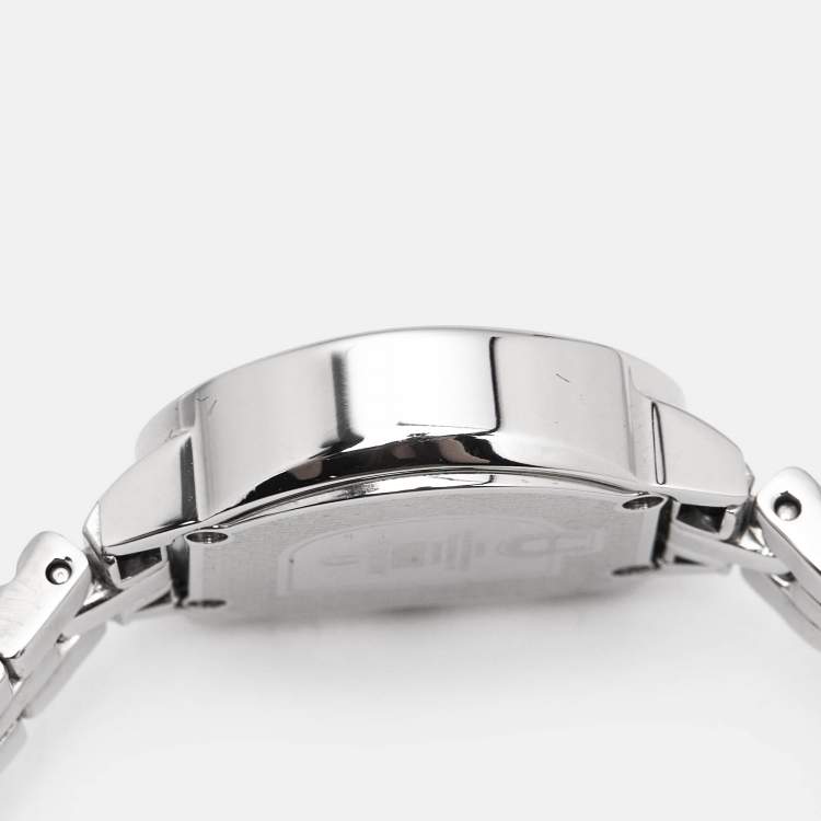 Pre Owned Aigner Mother Of Pearl Stainless Steel Galba A118200 Women's Wristwatch 20 mm
