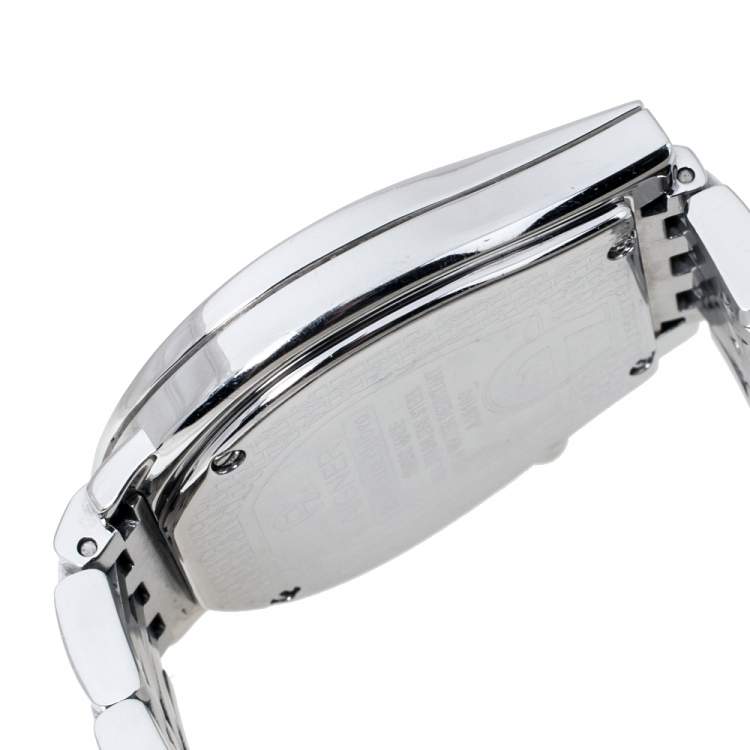 Pre Owned Aigner Silver Stainless Steel Ravenna Nuovo A25100 Women's Wristwatch 32 mm