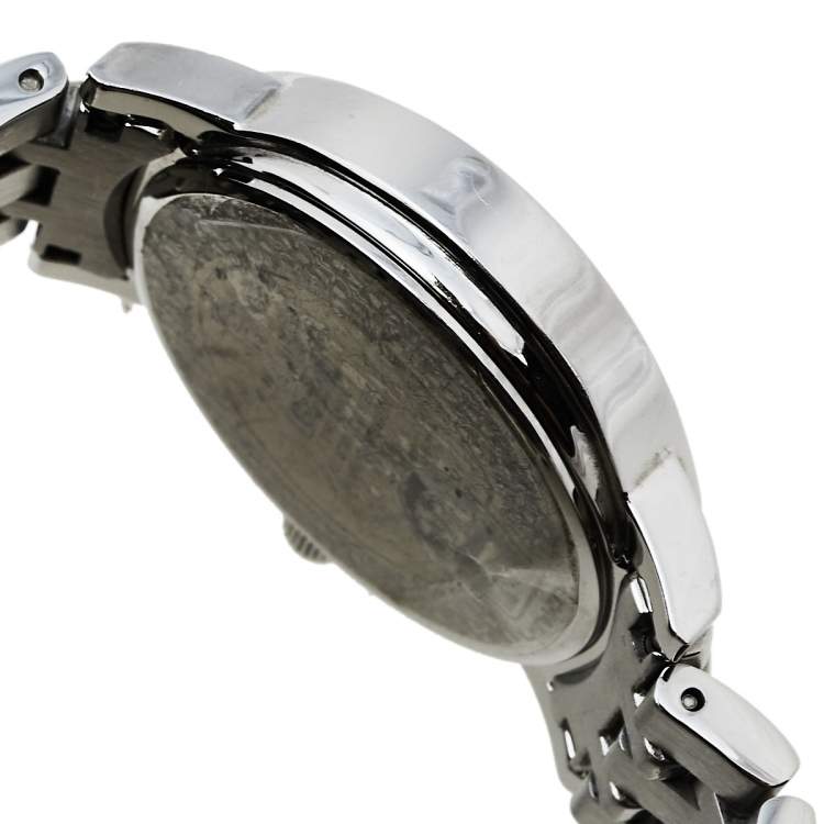 Pre Owned Aigner Silver Stainless Steel Cortina A26300 Women's Wristwatch 35 mm