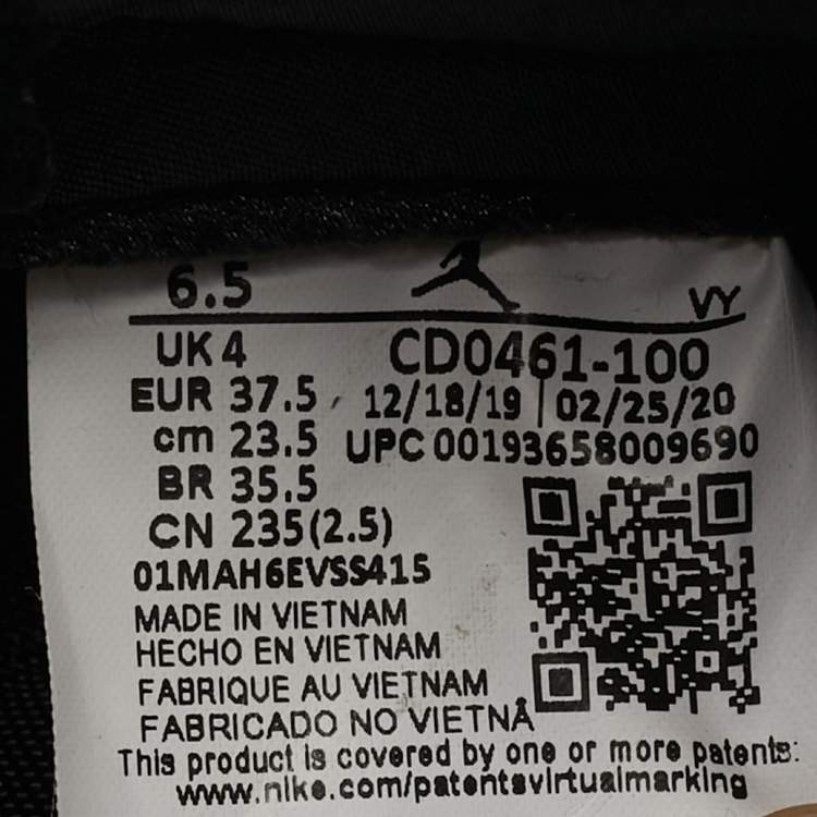 Pre Owned Air Jordans Jordan 1 Retro Tie Dye Size 37.5 Multicolor Leather and Suede High Top Sneakers