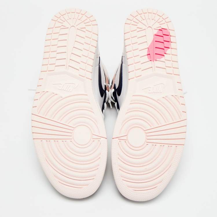 Pre Owned Air Jordans Jordan 1 Retro OG Atmosphere Size 44.5 Multicolor Patent and Leather High Top Sneakers