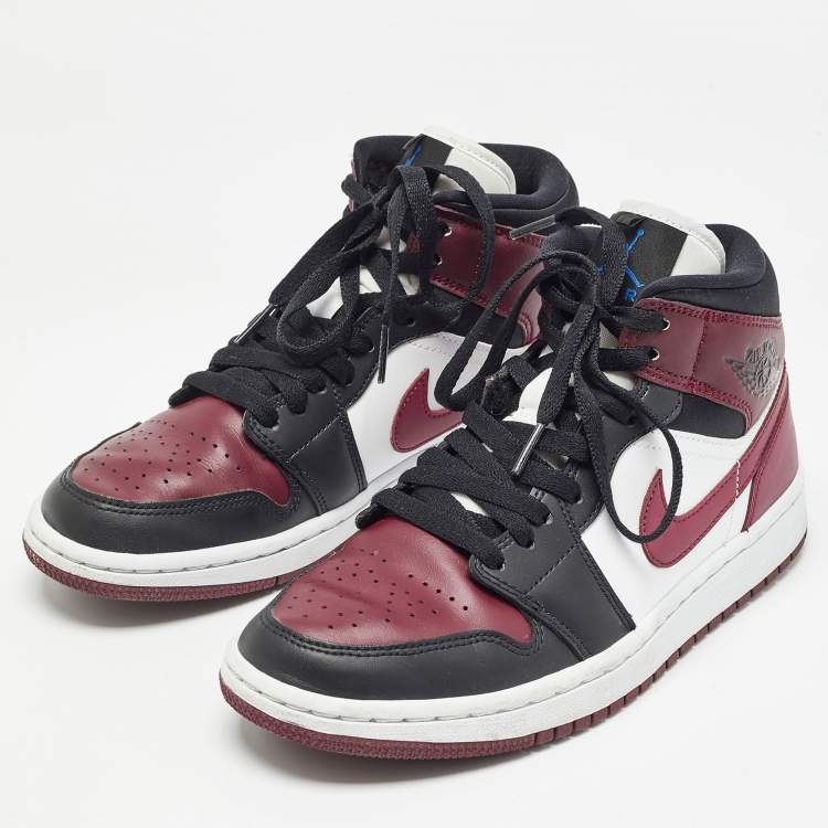 Nike Air Jordan 1 Mid Shoes good in Black/Multicolor