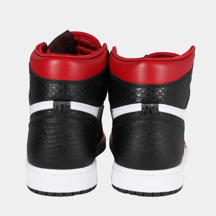 Pre Owned Air Jordan 1 Retro High Satin Snake Chicago Sneaker US 11.5 EU 44