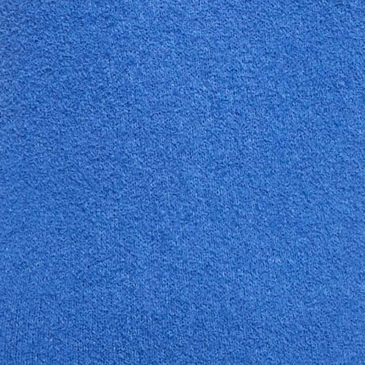 مملوكة مسبقًا Aknvas Blue Knit Fringed Sleeveless Maxi Dress M