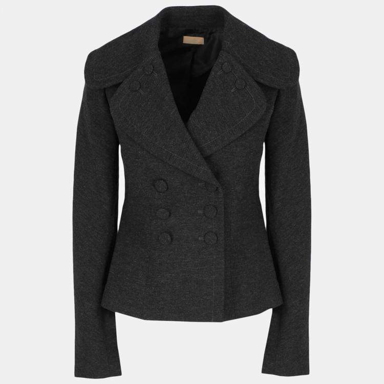 Pre Owned Alaia Women's Wool Jacket - Grey - M