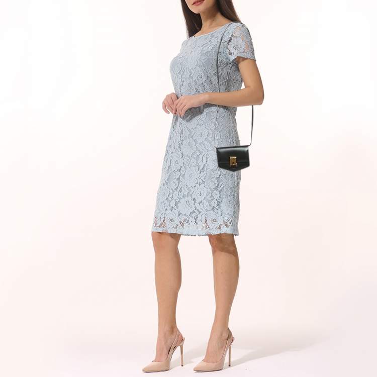 Pre Owned Alaia Black Leather Mini Le Papa Shoulder Bag