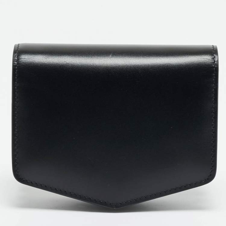 Pre Owned Alaia Le Papa Mini Black Leather Shoulder Bag