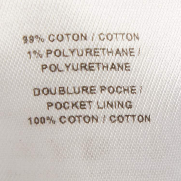 Pre Owned Alaia Blue Ice Denim Low Waist Round Jeans S Waist/26"