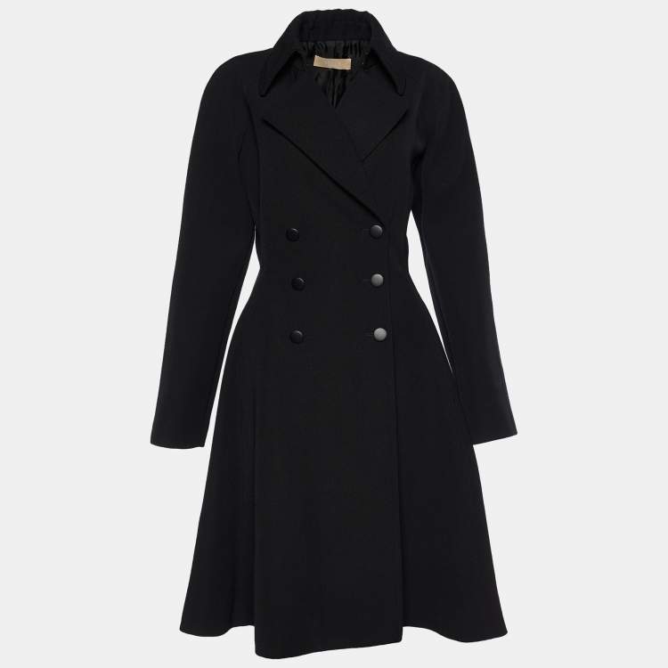 【関税&送料込】Alaia Wool Gabardine Double-Breasted Jacket Alaia Black Wool Gabardine Flared Double Breasted Princess