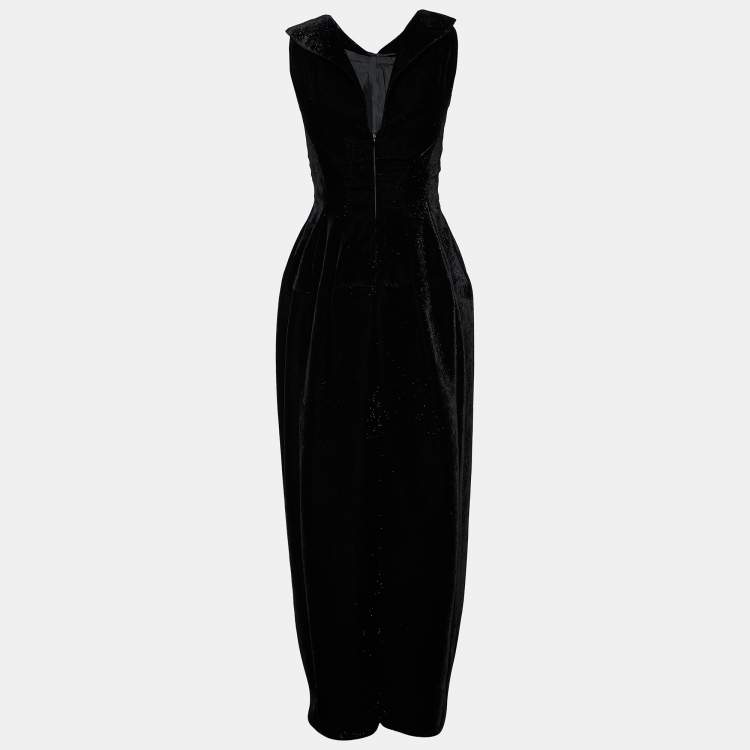 Alaia on sale velvet dress